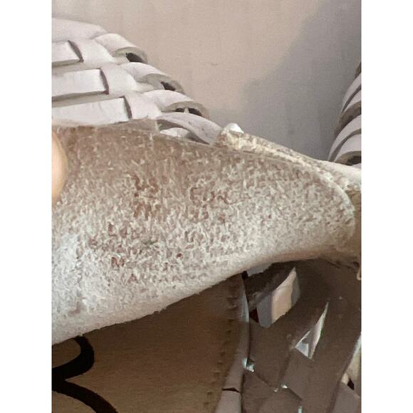 Sam Edelman Rishel woven leather flats White Size 7M - Picture 9 of 12